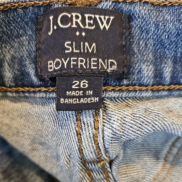 J. Crew slim boyfriend jeans size 26 - Picture 4 of 4